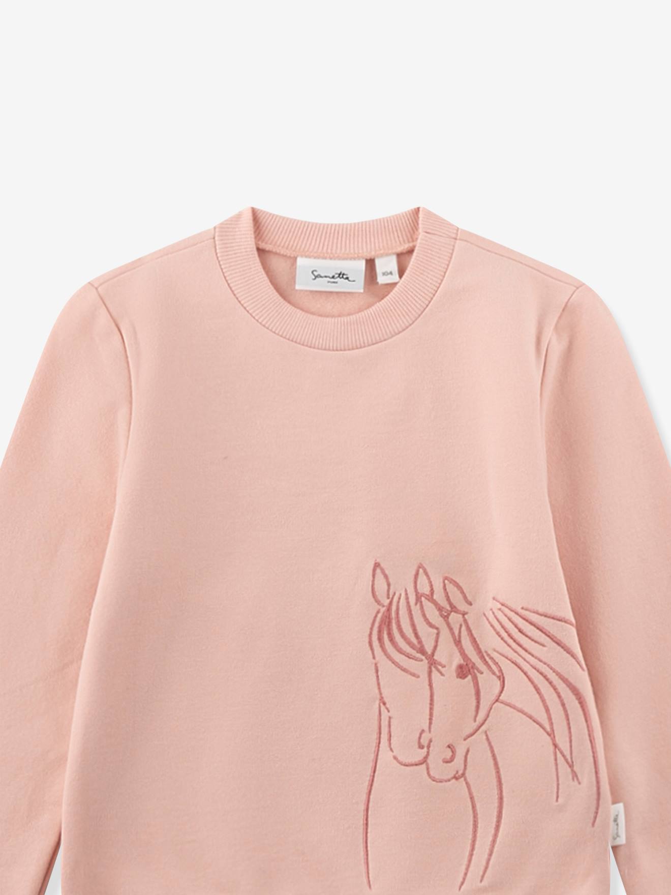 Thumbnail - Sweatshirt PFERD Mädchen Sanetta PURE Bio-Baumwolle blush
