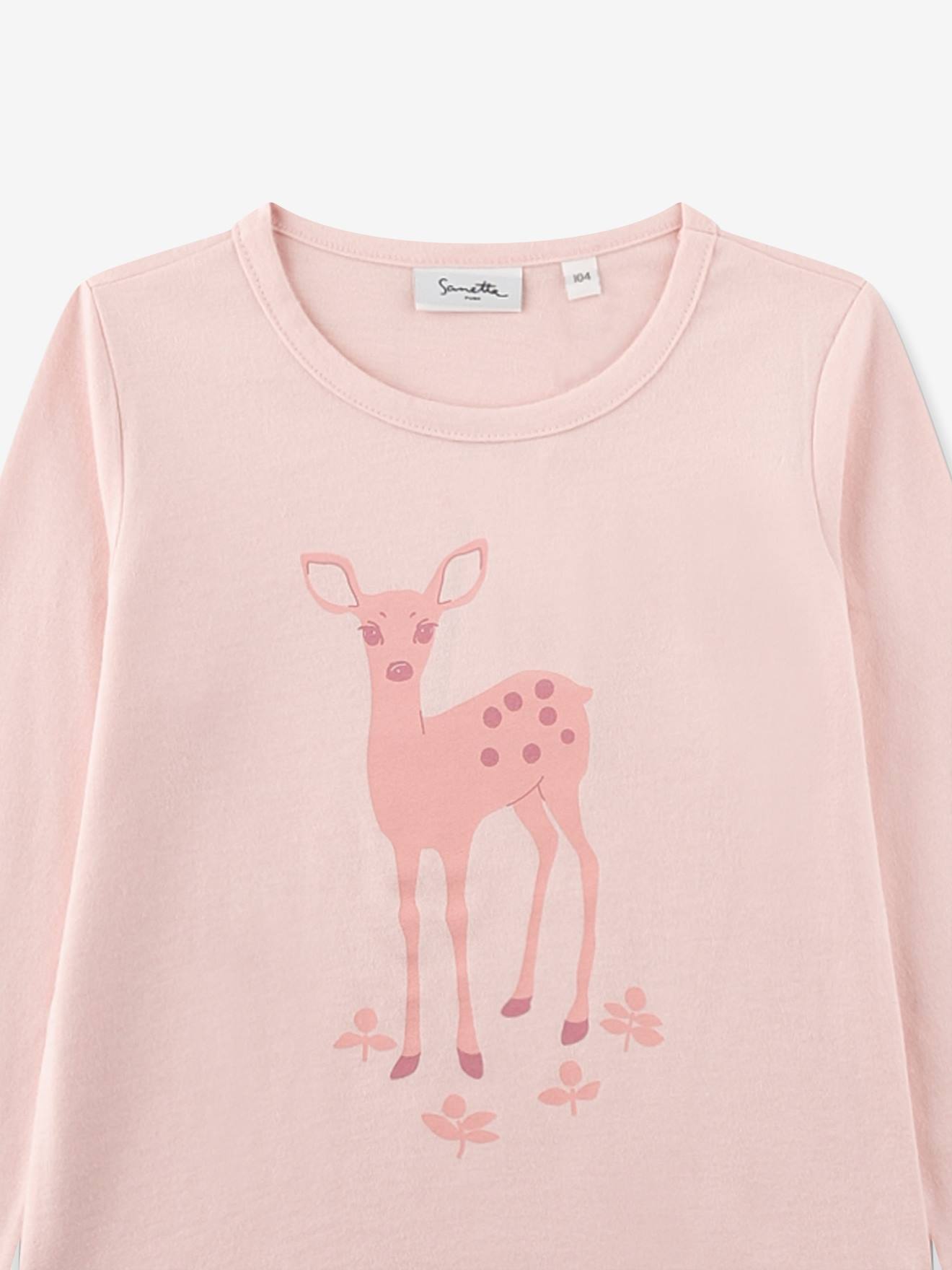 Thumbnail - Shirt REH Mädchen Sanetta PURE Bio-Baumwolle pudrig