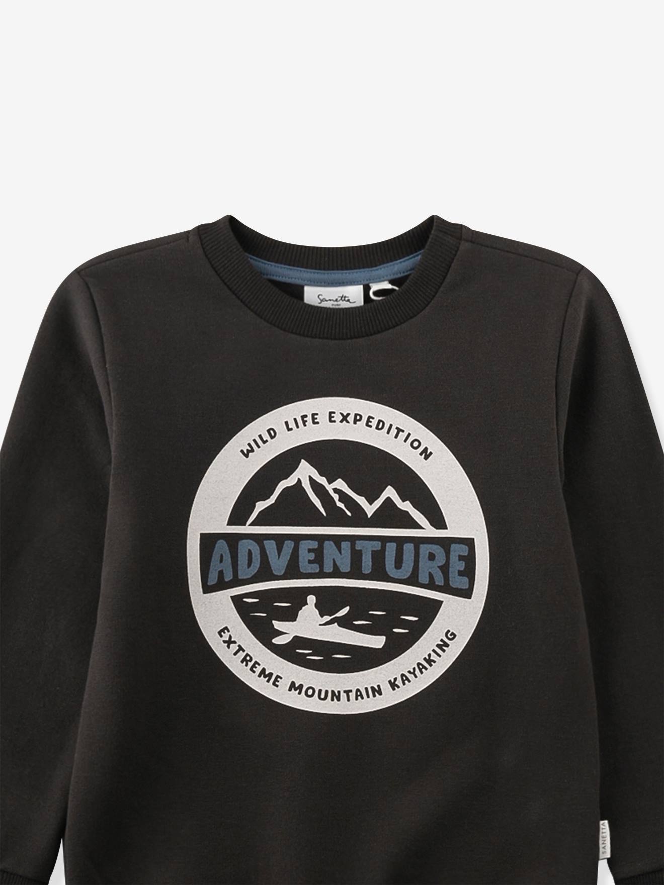 Thumbnail - Sweatshirt ADVENTURE Jungen Sanetta PURE Bio-Baumwolle