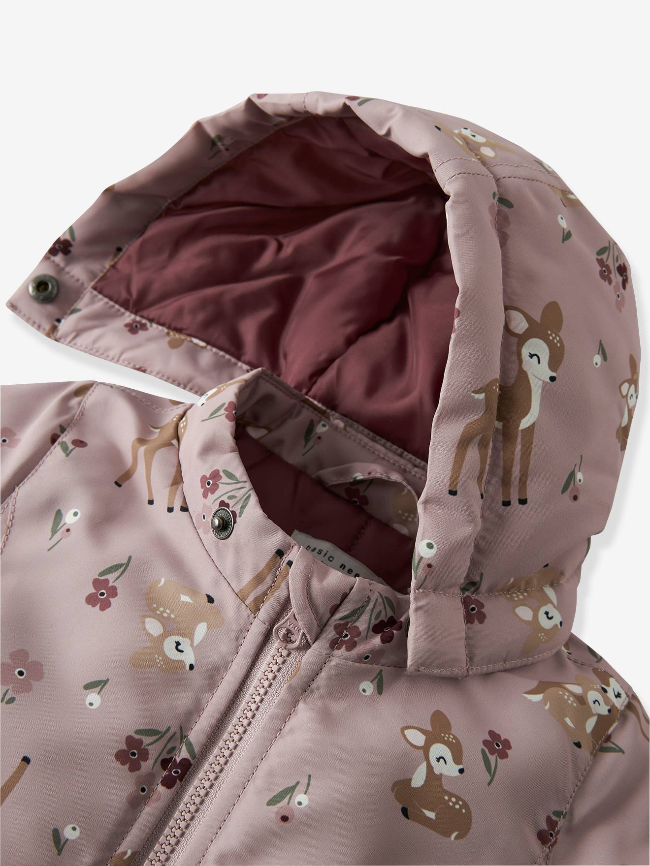 Thumbnail - Gefütterte Jacke mit Kapuze Mädchen NAME IT