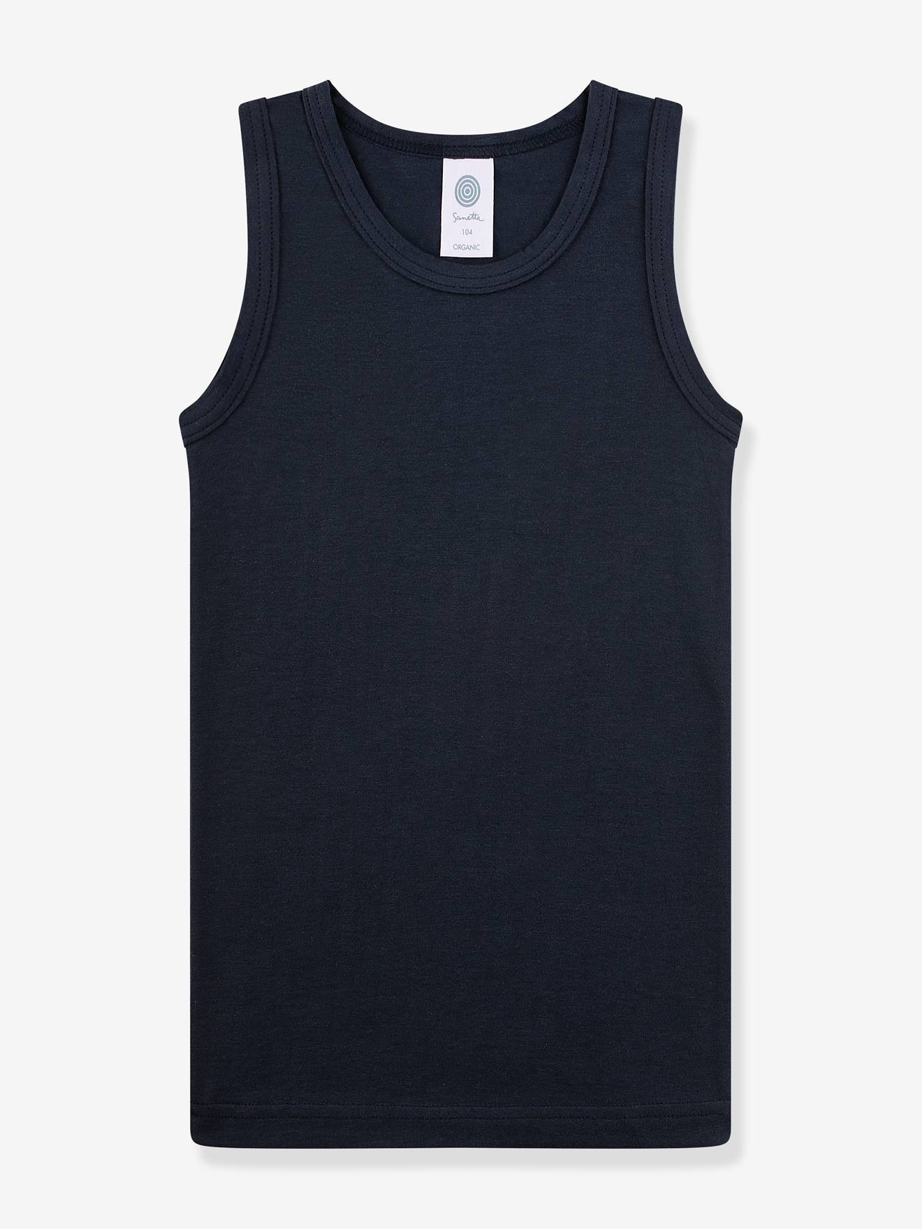 Thumbnail - 2er-Pack Unterhemden MAMMUT Jungen Sanetta Bio-Baumwolle