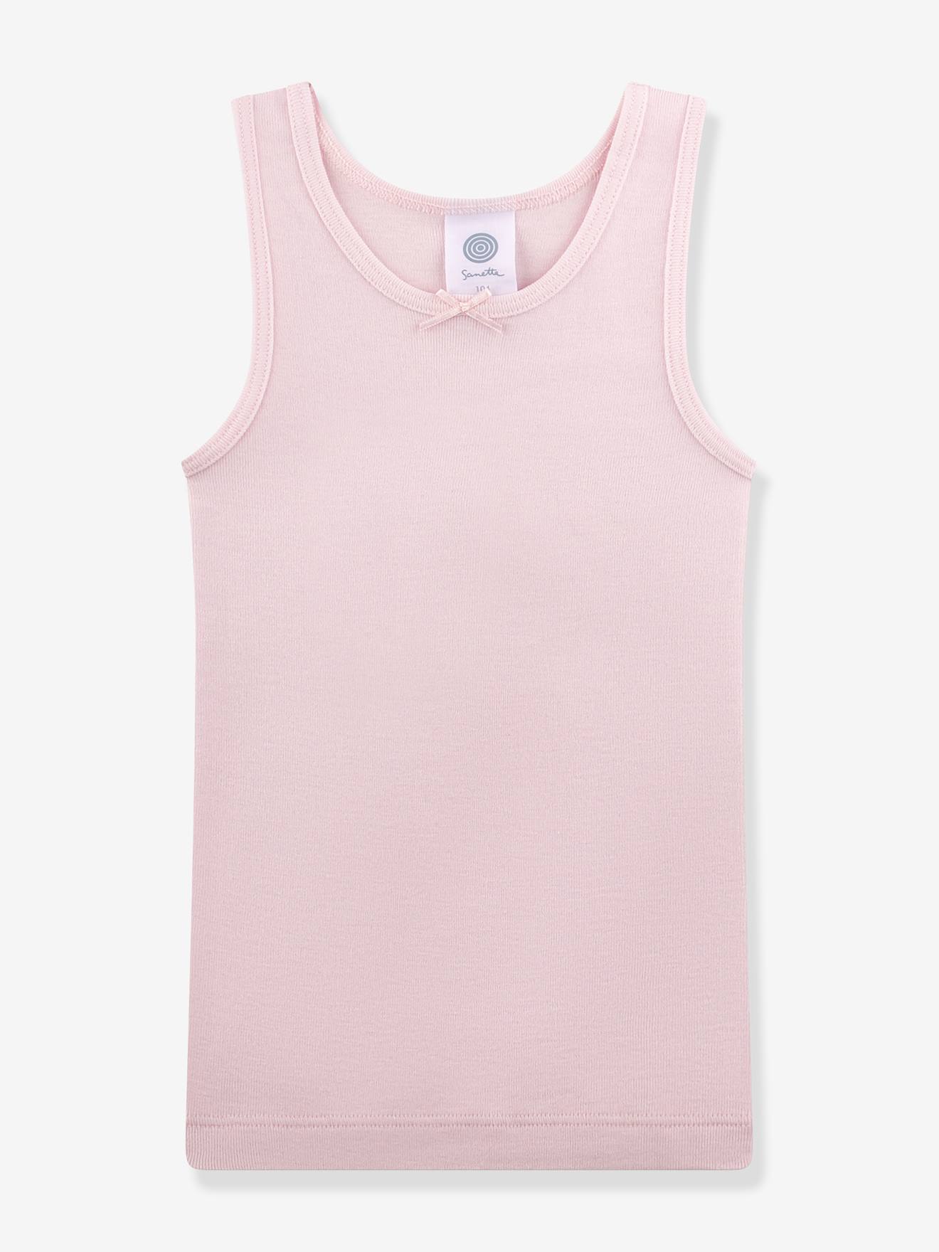 Thumbnail - 2er-Pack Unterhemden VÖGEL Mädchen Sanetta Bio-Baumwolle hell