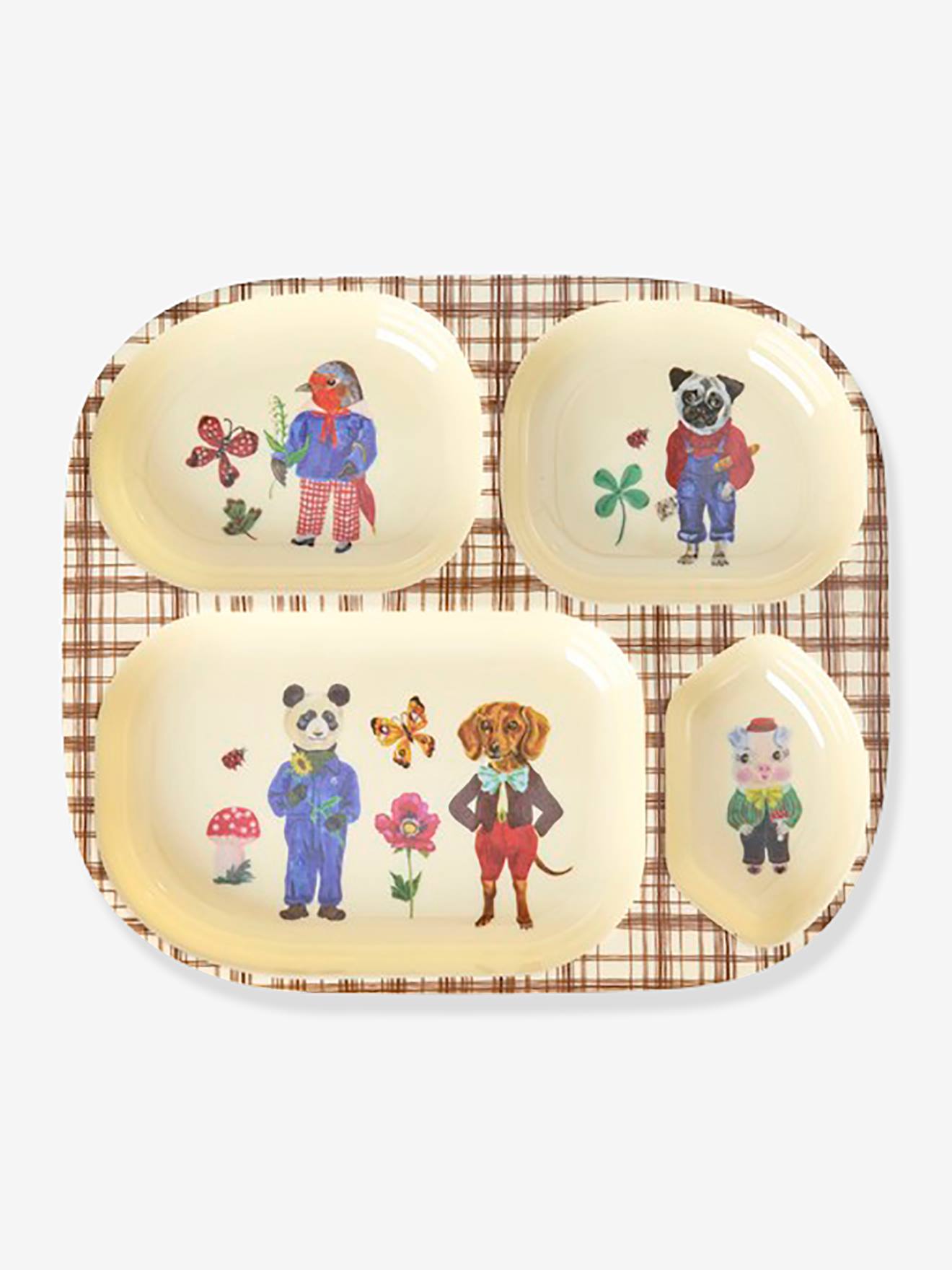 Thumbnail - Esslern-Set Baby NATHALIE LÉTÉ 4 Teile rice Geschenkbox