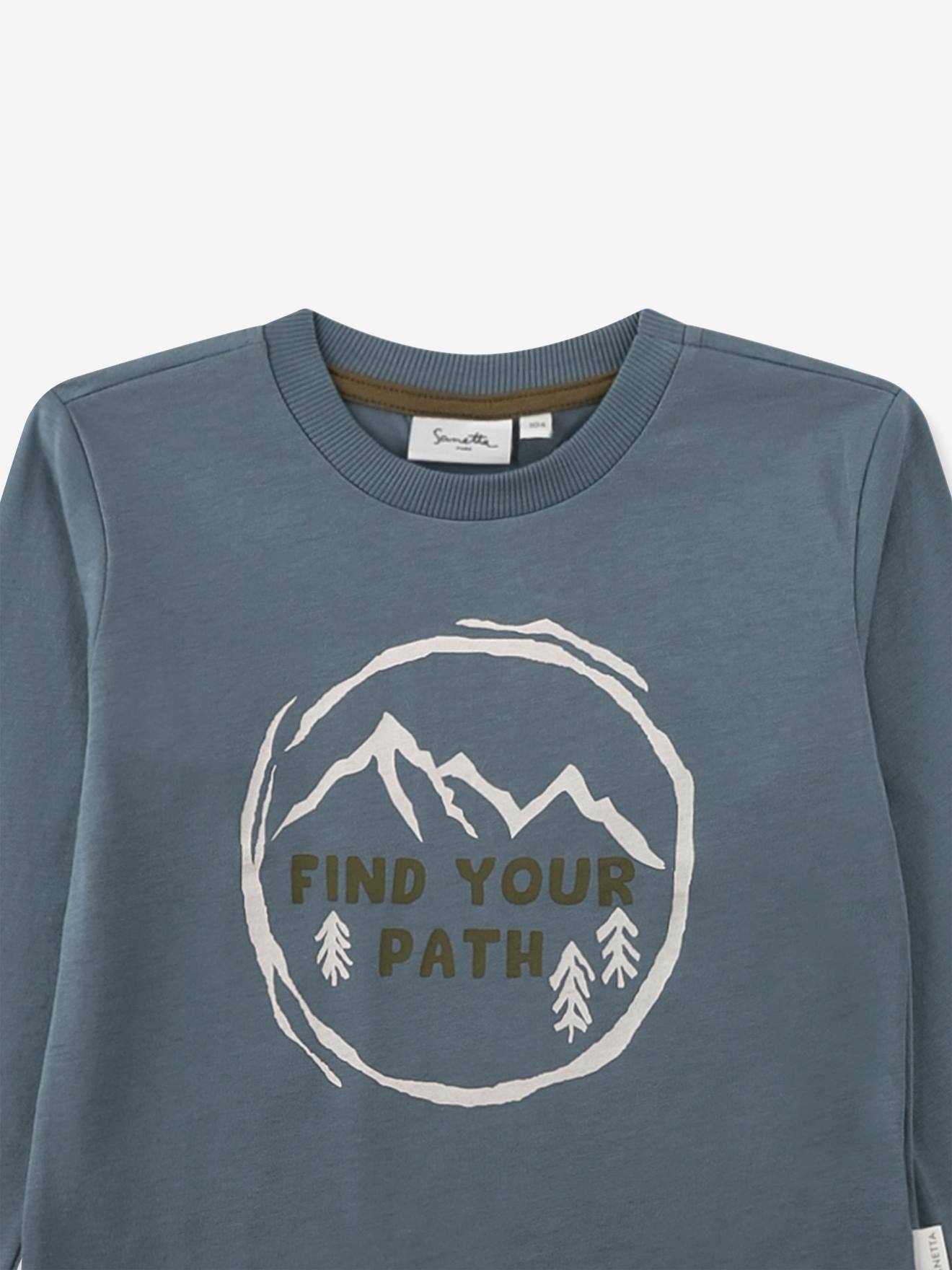 Thumbnail - Shirt Jungen Sanetta PURE Bio-Baumwolle mit Print