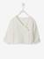Baby Wickeljacke für Neugeborene - beige meliert+grau meliert+grün+rosa+wollweiß+zartrosa - 18