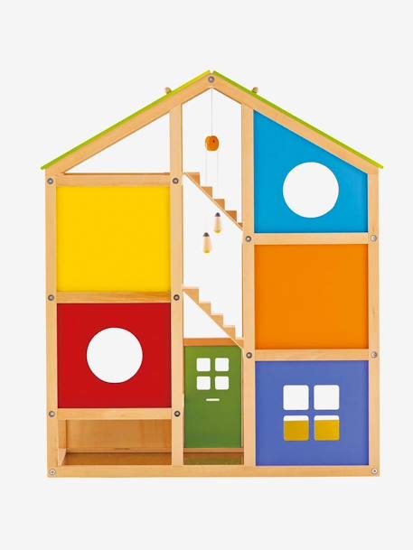 Großes Puppenhaus von HAPE, möbliert - mehrfarbig - 3