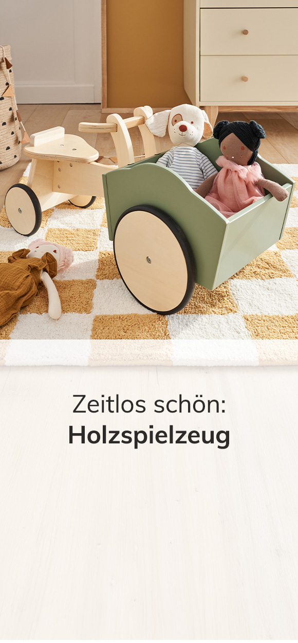 Zeitlos schön: Holzspielzeug